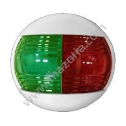 Luz de proa roja y verde...