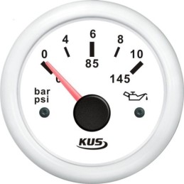 Olie drukmeter 0-10 bar...