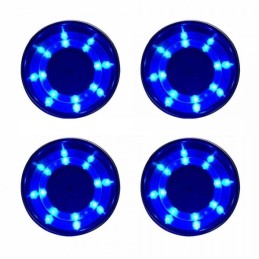Led-verlichte blauwe...