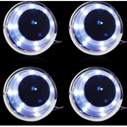 LED Illuminated White Cup...