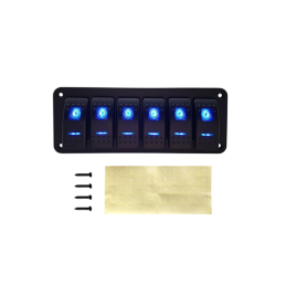 Zesvoudig schakelpaneel met...