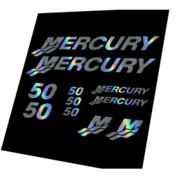 Pegatinas Mercury 50 HP...