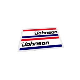 Autocollants Johnson hors-bord