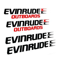 Evinrude E-TEC stickers