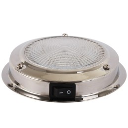 Ronde roestvrijstalen LED...