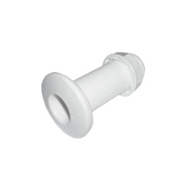 Witte PVC doorvoer 1 inch...