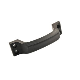 PVC HANDLE - STEP 165MM BLACK