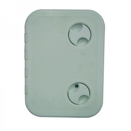 Fecho retangular de PVC...
