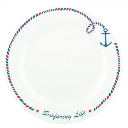 Set med 6 middagsplattor...