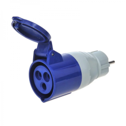 Adaptador de enchufe Schuko...
