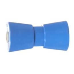 Kielrol trailer 165 mm blauw