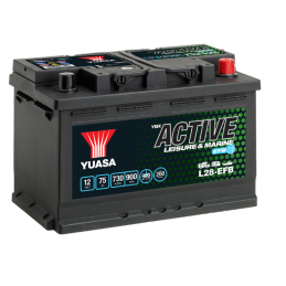 Yuasa marine-accu 75Ah/730A...