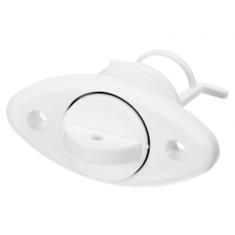 Tampão de drenagem oval branco