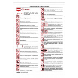 Autocollant Signes de...