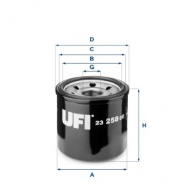 Oil Filter Mazda Metal Low...