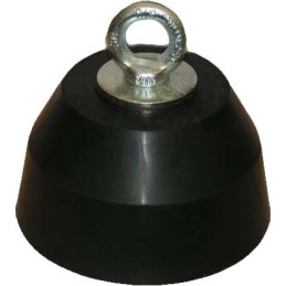Rubber-metalen anker 9 kg...