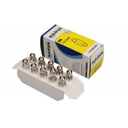 Rörlampa 12V/10W 11x35mm...