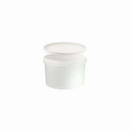 Plastic container PP white...