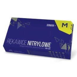 Gants nitrile Doman Plus...