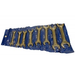 Open-end wrenches in case...