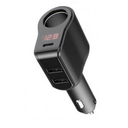 Caricabatterie auto USB...