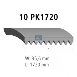 Ιμάντας 10PK1705 Stralis