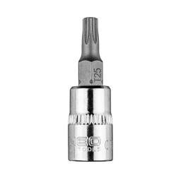 Torx bit TX25 on 1/4 inch...