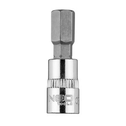 Hex End H8 on 1/4 Socket,...