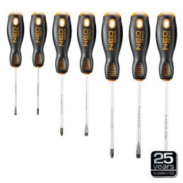 Set schroevendraaiers, 7 stuks