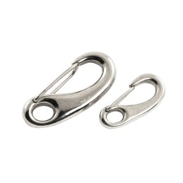 Karabijnhaak met oog 70mm