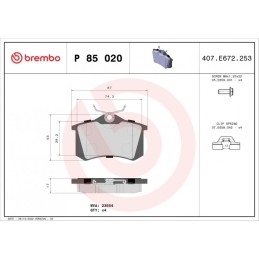 Brake pads Citroën Berlingo...