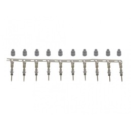 Conector macho con...