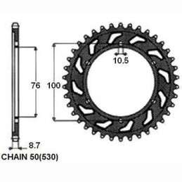 Rear Driven Sprocket...