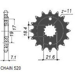 Front Drive Sprocket for...