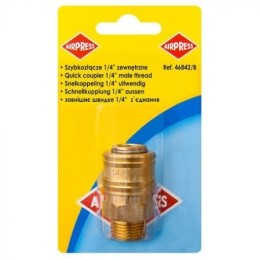 Conector rápido 1/4 rosca...