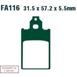 Bromsbelägg motorcykel...